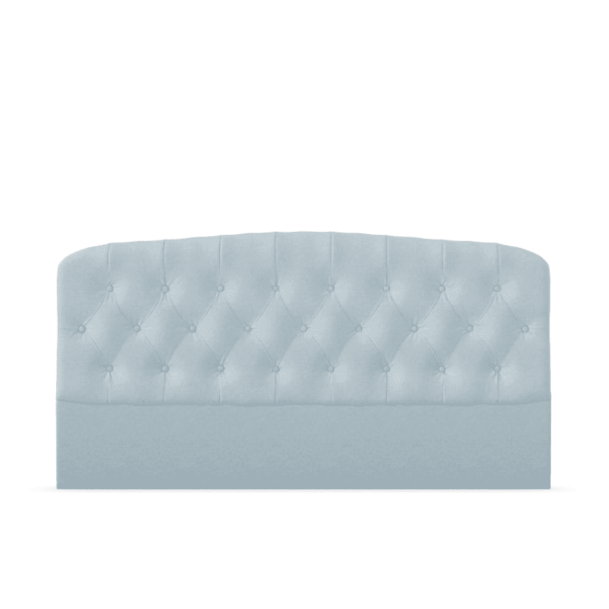 Darling Sänggavel Baby Blue 120 cm. Darling är en stoppad sänggavel i ljusblå chenille.