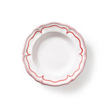 Gabriella Djup Tallrik 24 cm Rosa/Röd