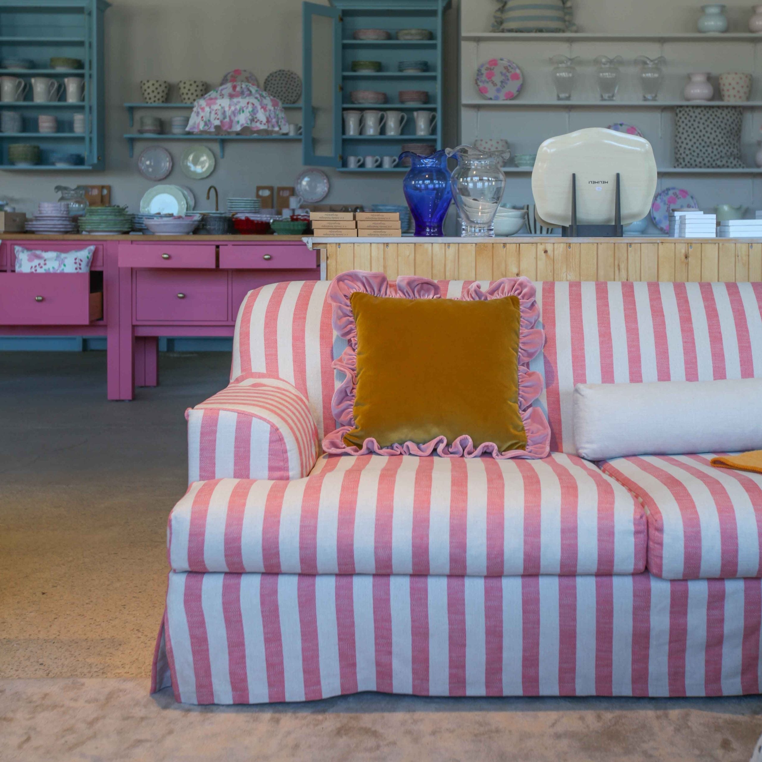 FRANCES SOFFA RANDIG CORAL