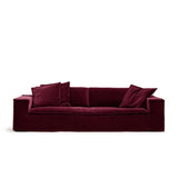 Luca Grande 3-Sitssoffa Ruby Red