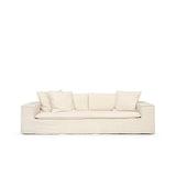 Luca Grande 3-Sitssoffa Eggshell