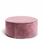 Blanca Footstool Dusty Pink 70 cm
