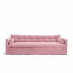 Dahlia Grande 3-seters sofa Dusty Pink