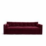 Dahlia Grande 3-seater sofa Ruby Red