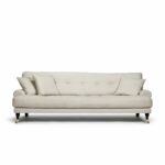 Blanca 3-Seater Sofa Off White