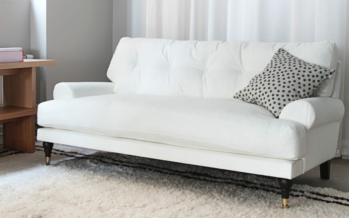 Blanca 2-seater sofa Coral