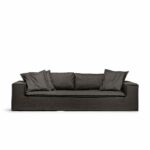 Luca Grande 3-seater sofa Dark Grey