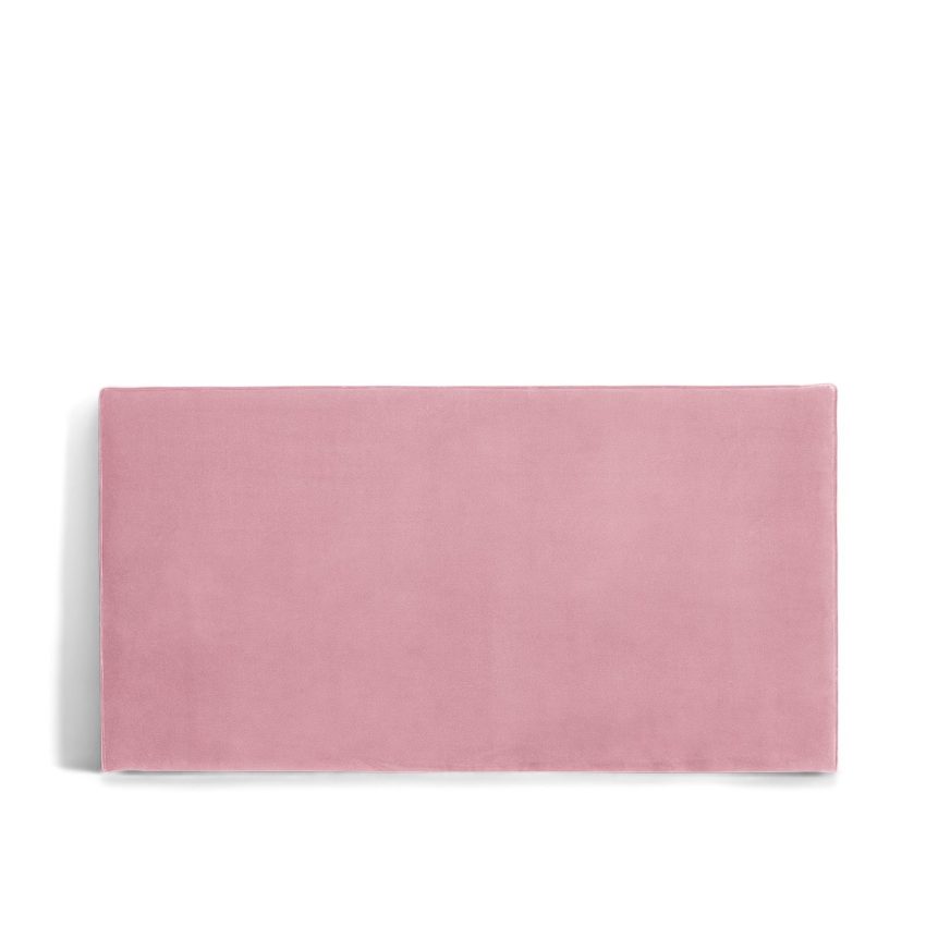 headboard Bella Dusty Pink in pink velvet from Melimeli