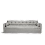 Dahlia Grande 3-seater sofa Medium Grey