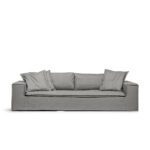 Luca Grande 3-seater sofa Medium Grey
