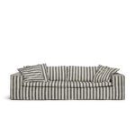 Luca Grande 3-seater sofa Striped