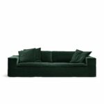 Luca Grande Emerald Green 3-seters sofa
