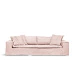 Luca Grande 3-seater sofa Blush