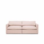 Lucie Grande 2-seater sofa Blush