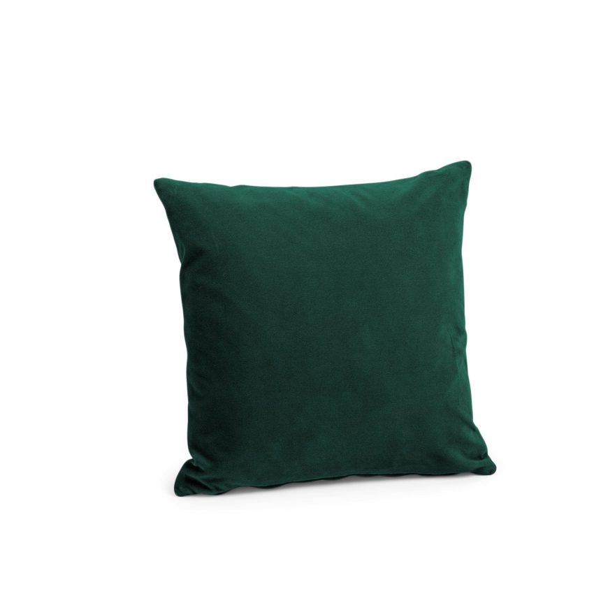 Cushion cover Emerald Green 50x50 cm. Green velvet cushion cover from Melimeli