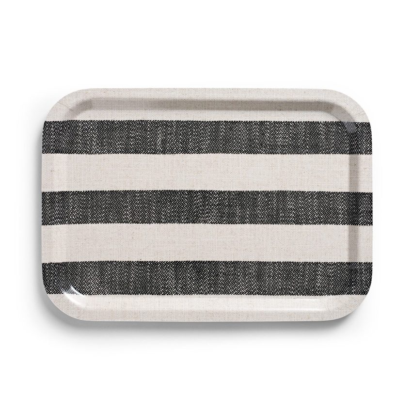 Tray from Melimeli in striped pattern
