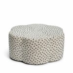 Flora Footstool Spotted