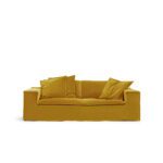 Luca Grande 2-seater sofa Amber