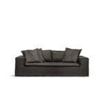 Luca Grande 2-seater sofa Dark Grey