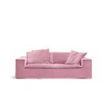 Luca Grande 2-seters sofa Dusty Pink