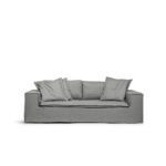 Luca Grande 2-seater sofa Medium Grey