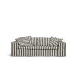 Luca Grande 2-seater sofa Striped