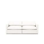 Lucie Grande 2-seater sofa True White