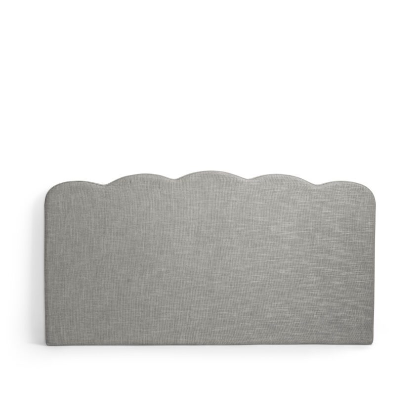 Johanna headboard Medium Grey is an upholstered headboard from Melimeli